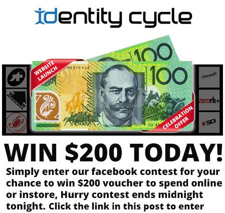 IdentityCycle's tweet image. Last chance to enter our facebook contest to win $200.00 voucher. Contest ends at midn modo.ly/1ldGcaa...
