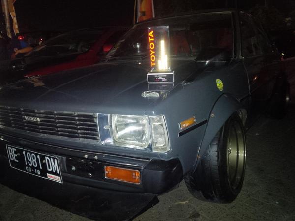 Di acara Jama-Jama Comunity Fiesta 2014 yang di adakan Auto2000 kemarin dapet 1 Trophy kategori Street Racing