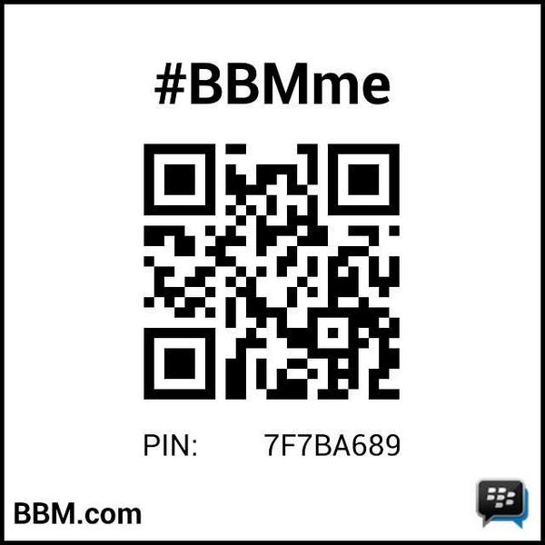 ZetaaTavo's tweet photo. #BBMme PIN: 7F7BA689
http://t.co/ZKqQfqe79T http://t.co/nkbjwl49v2