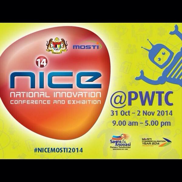 officialmosti's tweet photo. SAVE THE DATE. 31 Okt - 2 Nov 2014 | NICE2014 | PWTC #NICEMOSTI2014 #MCY2014 @EwonEbin @DatukDrAbuBakar @NoorulAinur http://t.co/EzpBtda0NU