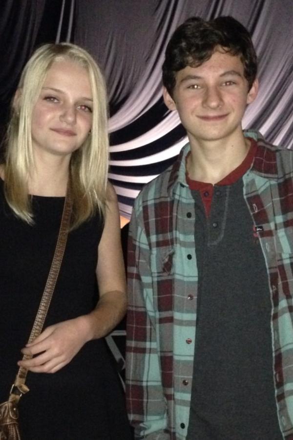 TammyTammydyck's tweet photo. Joelle at the Season premier of "Once Upon a Time" how cool is Uncle Paul???? #itsHenry! http://t.co/BhSTMxNuIu