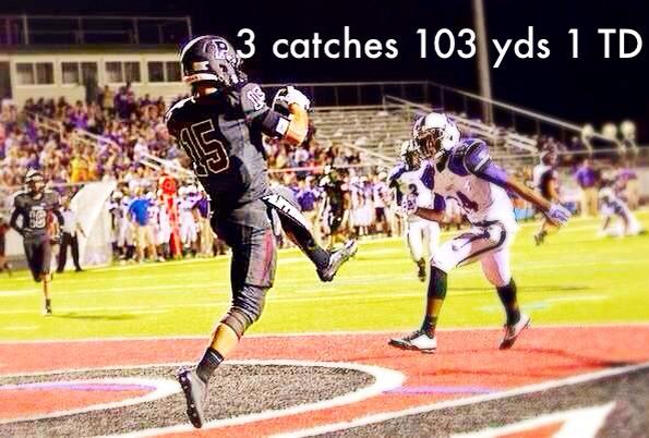 Friday Night Recap: Homecoming King <a href="/ZackTorres97/">Torres 💎</a> lead all receivers on the night with 3 catches for 103 yds and 1 TD