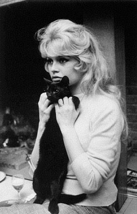 Happy bday to my twin Brigitte Bardot. Lol 