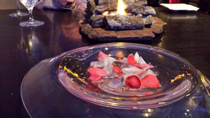 One more delicious food picture.  I got to eat these really great flower peddles. Great for my vegetarian<a href="/tag/manyvids"class="tags"><span>#manyvids</span></a>