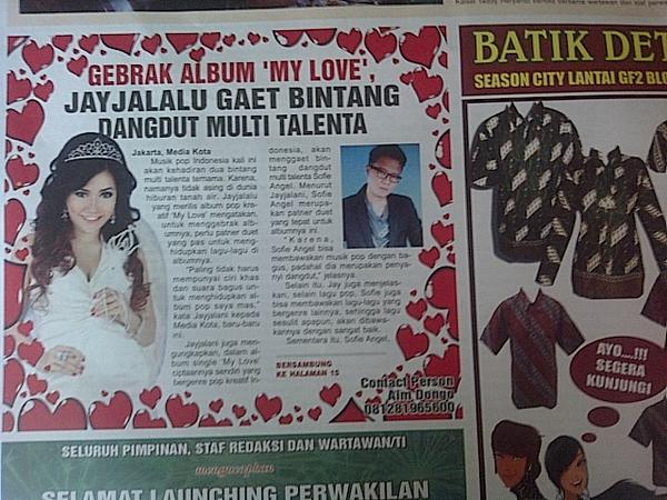 Shooting Video klip single terbarunya <a href="/sofie23nov/">sofie angel</a> "Jam Hari" <a href="/WsKafe/">WS Kafe Warung Seni</a> <a href="/PANCALSTUDIO/">PANCAL RECORDS</a>