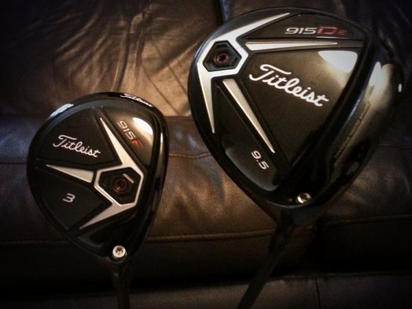 grantthomasgolf's tweet photo. The new weapons arrived... Thanks again @AndrewHerwynen @titleist_anz for another great fitting! #915s #inplay http://t.co/1CdNjGD96Z
