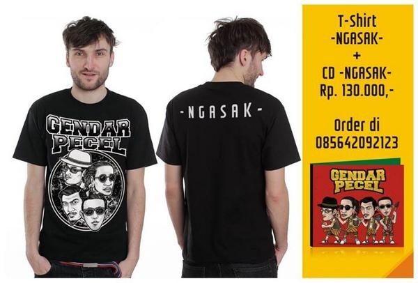 unleaf_official's tweet image. Paket Menu Hemat!!! T-Shirt + CD -NGASAK- @GendarPecelHC Rp. 130.000,- Order di 085642092123 (inoe) limited 24 Pcs.