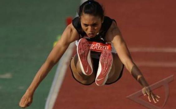 KEJUTAN HARI INI > EMAS #AsianGames2014 dari <a href="/marialonda/">Maria Natalia Londa</a> atlet lompat jauh. Terimakasih! Terimakasih! Terimakasih!