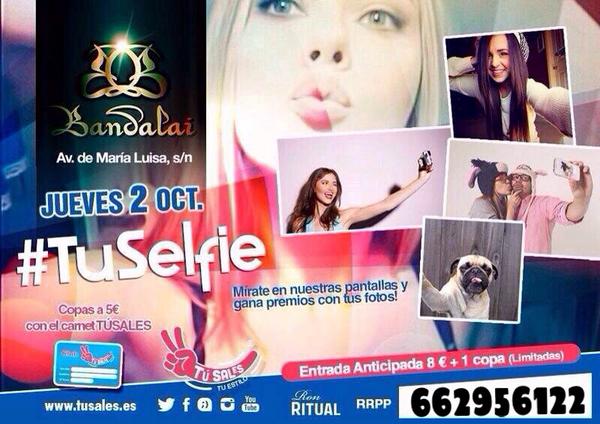 SevJoven's tweet photo. No tienes excusas para no venir... 
Jueves Fiesta #tuselfie 
Viernes Inauguracion BANDALAIELIXIR
662956122 http://t.co/eaOJ5nO1g6