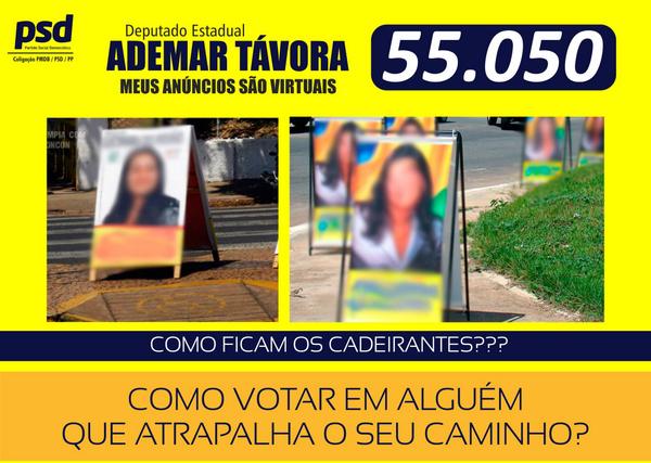 ademar55050's tweet photo. Como votar em alguém que não se importa com o seu caminho??? #AdemarTavora55050 http://t.co/Q1SFgrTmYs