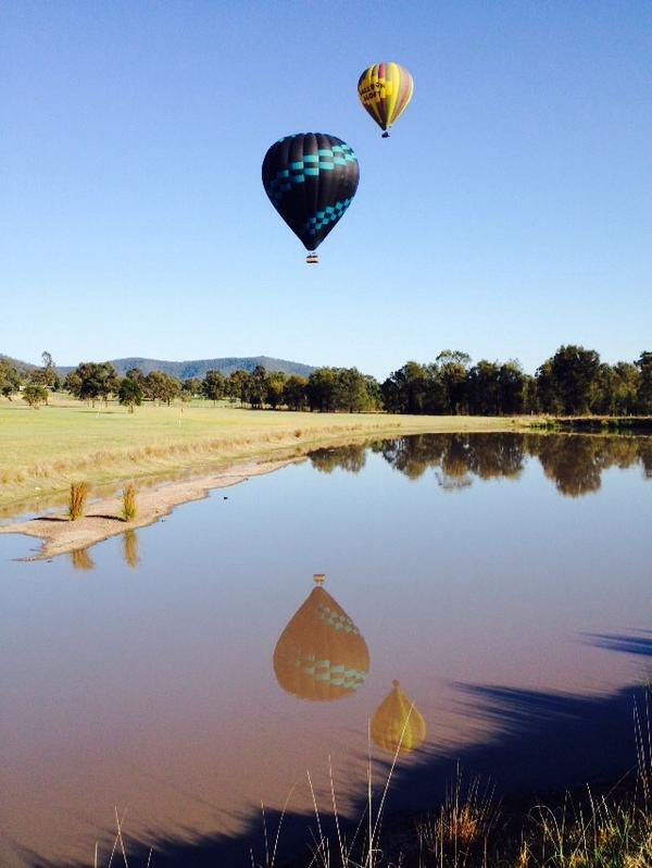 Beautiful spring weather this time of year #beyondballooning #huntervalley