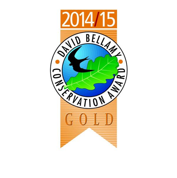 minfforddhols's tweet photo. Yay 4th year running we have gained the  Gold David Bellamy Award #Anglesey @BHHPA http://t.co/cj0HYruCA2