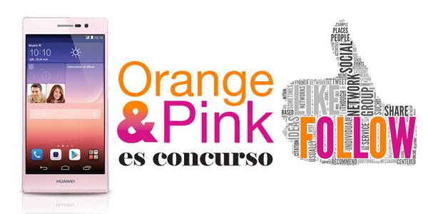 orange_es's tweet photo. Empezamos suave. Si quieres el #HuaweiP7Pink tienes que ser follower. #Orange_Pink http://t.co/8qCKhsS5IE