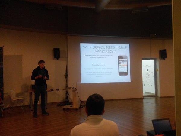drupalway's tweet photo. We've attended #DrupalCafe in Kyiv, Septemper 25  (photo by @podarok) http://t.co/SLkX9NNnNO