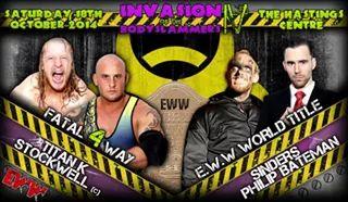 emmagiles98's tweet photo. #Fatal4Way for @EWW_Wrestling heavyweight title. who will leave as champ? Get tickets for #InvasionIV Oct 18th. http://t.co/KtZ23JQYfs