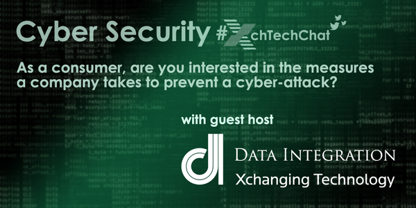 Data_Int_UK's tweet image. #XchTechChat Q3: Consumers, are you interested in the measures a company takes to prevent a #CyberSecurity attack?