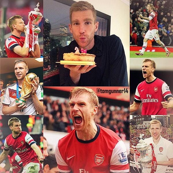 Happy 30th Birthday, Per Mertesacker! 
