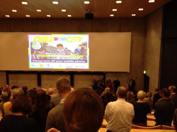 designchildren's tweet photo. Sshhh.. conference has started! #childinthecity Odense, Denmark http://t.co/4iQ8AjkeD6