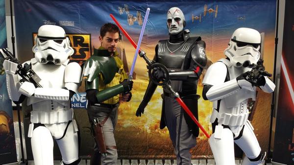 Lázadók @SymaCsarnok #RebelsSpotted #OccupyLothal #501stHUG #501stLegion