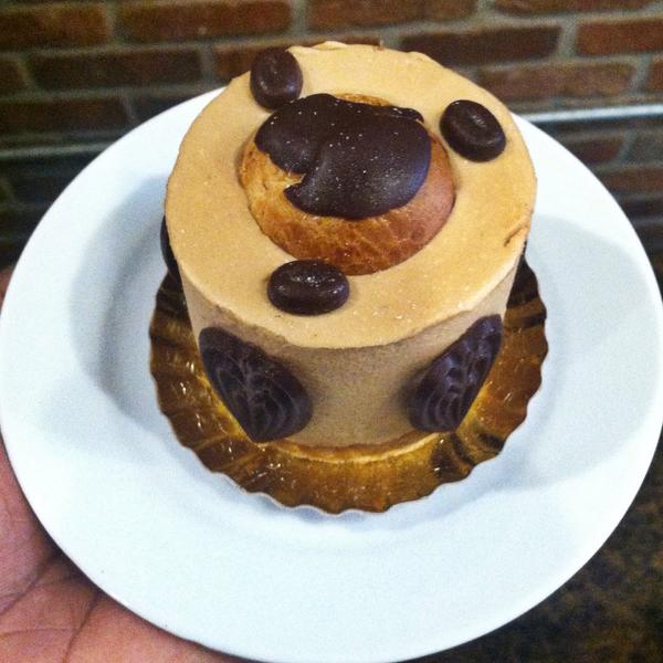 Charlottepatiss's tweet photo. The Coffee Eclair Mousse is back! http://t.co/gSeHujINai