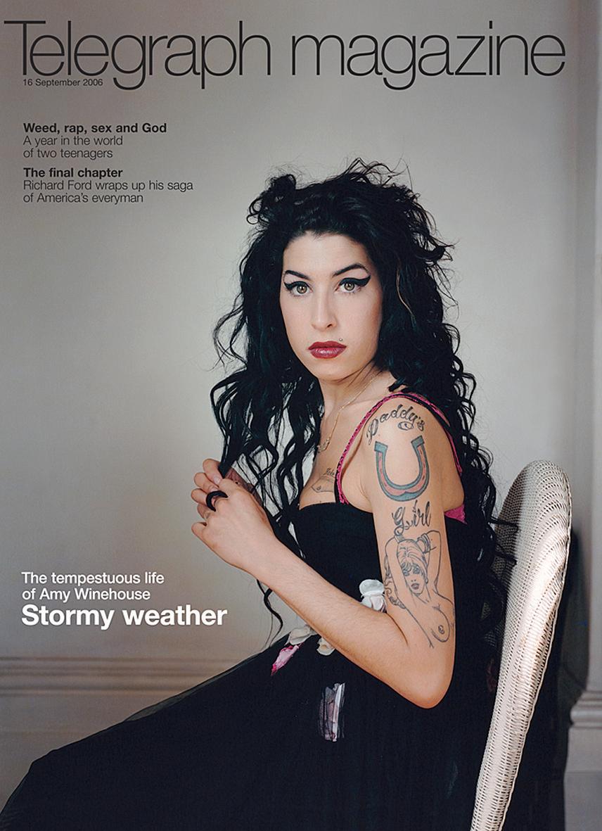 Happy 50th birthday cover stories Amy Winehouse shot by Broomberg and Chanarin 