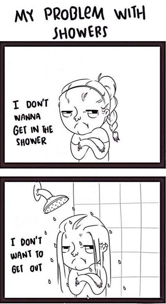 omgrelatabIe's tweet photo. my problem with showers http://t.co/wb1z9gtH9u