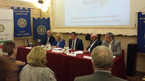 RotaryRomaPrati's tweet image. Lanciato il Progetto #GAP :presenti 10 Rotary Club,numerosi giornalisti e i qualificati relatori