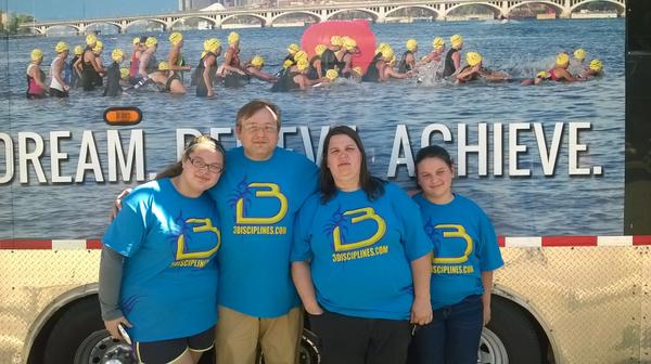 EKFLifesciences's tweet photo. Our Facility Manager @robert_bator &amp; his family volunteered @ the @3Disciplines "Tri the Creek" yesterday (1/2) http://t.co/TzaxzUsQAW
