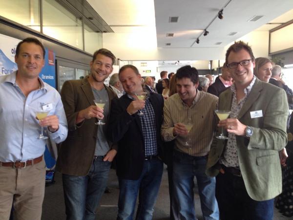 Devon_Interiors's tweet photo. Camp drinkies at @Tasteofthewest awards 2014!!! @easeyGreg @EaseyDanny @EaseyDaf @EaseyTorq @EaseyAndy http://t.co/jl44rg6qVL