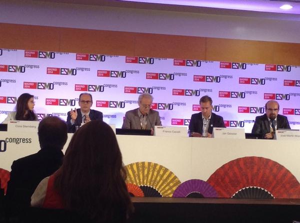 Growing partnership between patients and research @jangeissler @myESMO @ESOncology #ESMO14