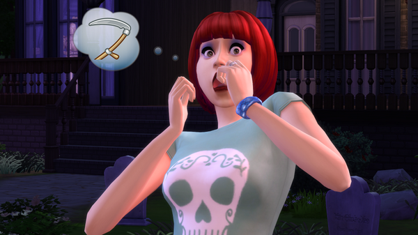 TheSims's tweet image. Something spooky this way comes in #TheSims4. Are you ready?