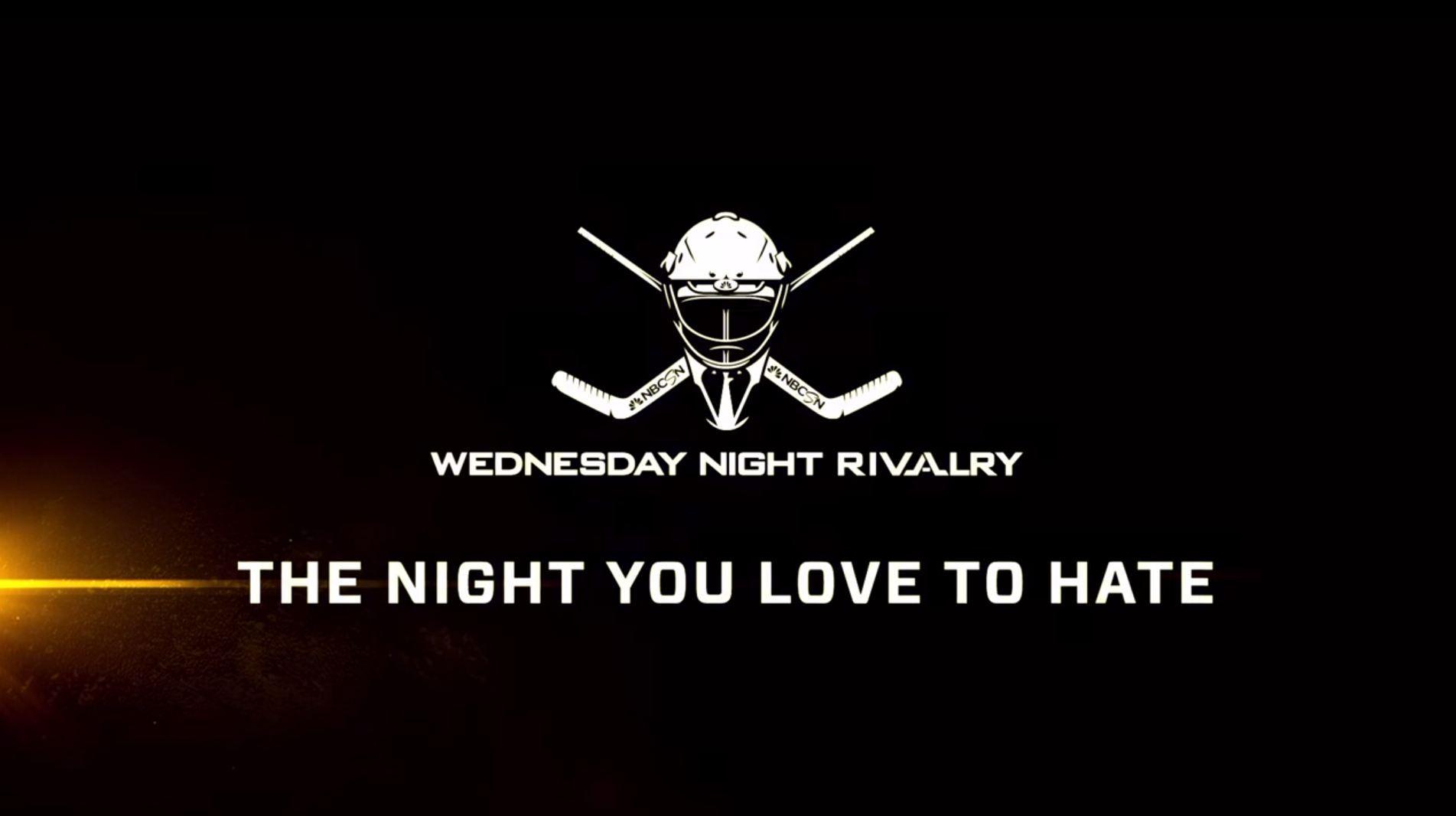NHL on NBC on Twitter: "Wednesday Night Rivalry: The Night You Love to Hate. #RivalryNight http