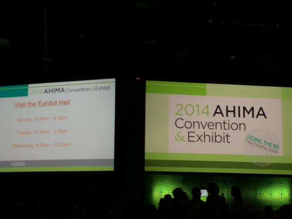 lexicode_coding's tweet image. #AHIMACon14 general session getting underway! Stop by and see #LexiCode at booth 913. #AHIMASourceHOV14