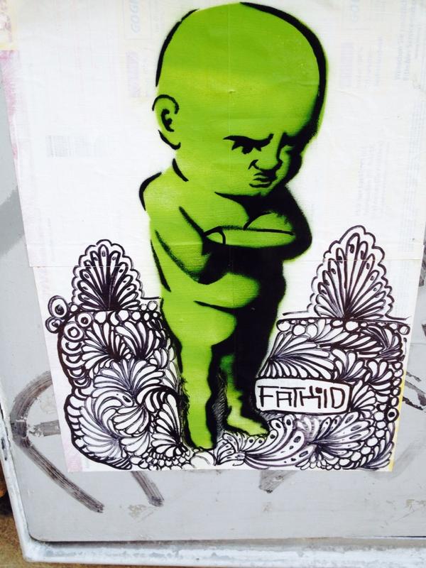 Discovered this on the street #streetart