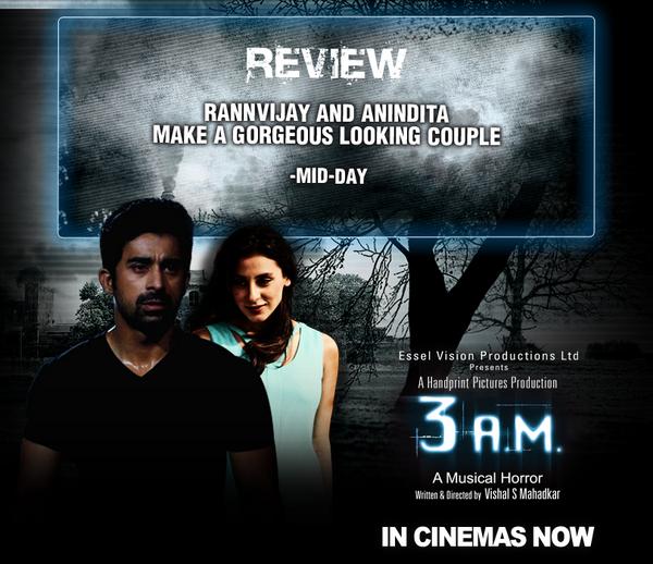3AMthemovie's tweet photo. Check out what @mid_day had to say about #3AM!!
@RannvijaySingha 
Book your Tickets now- http://t.co/dlEGMtkrg4 http://t.co/mhO0Uh2osk