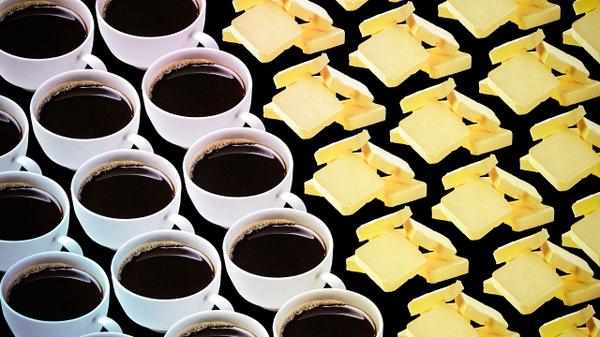 FastCompany's tweet photo. What it's like to drink Bulletproof Coffee every morning for two weeks http://t.co/oT1xrMnbzs #NationalCoffeeDay http://t.co/bEbuiZqm2C