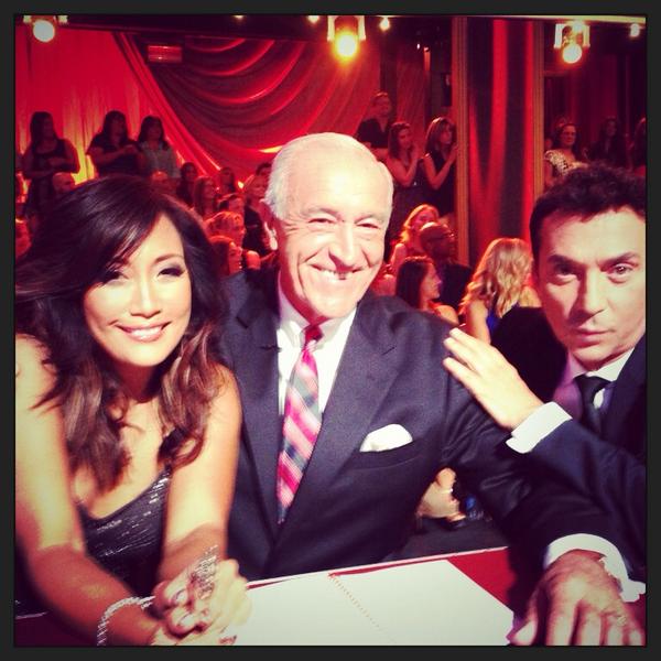 carrieanninaba's tweet photo. Who is ready for tonight? #DWTS IN honor of our #missingjudge @GrumpyLGoodman  @DancingABC http://t.co/Kna2nR65gY