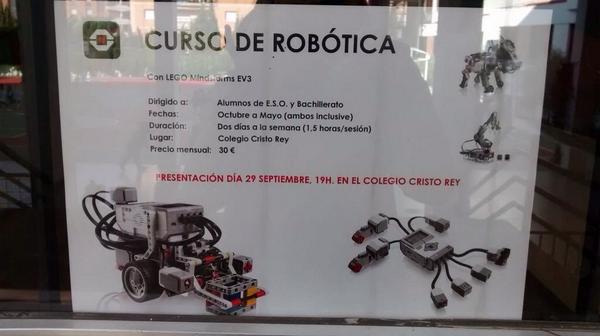 cristorey_jaen's tweet image. #cursodeRobótica. Hoy se ha presentado en nuestro colegio. Disfrutemos de creatividad e innovación.