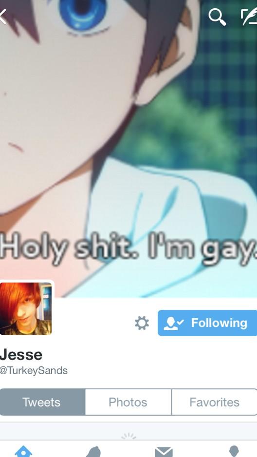 Waspsandstuff's tweet photo. Jesses thing didn't load right and I feel threatened by the gay http://t.co/AtCnH5lV38
