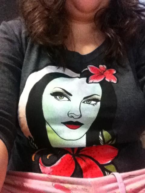 Silvyxhedy's tweet image. New shirt from #blamebetty @blamebetty  I&apos;m in loove!!