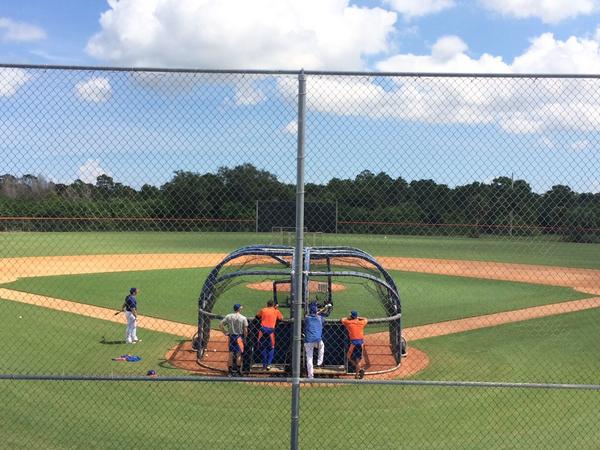 Mets's tweet photo. #Mets Instructional League is in full swing in Port St. Lucie, FL. http://t.co/RsVXc3aNhS
