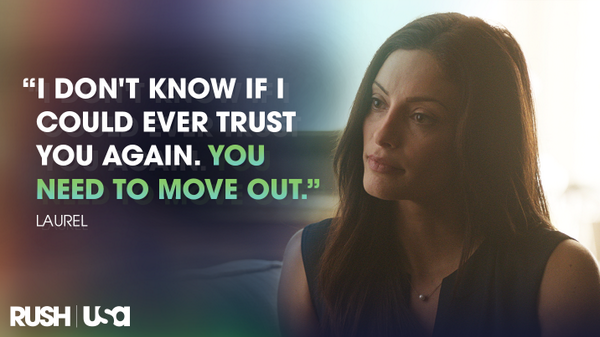 RUSHonUSA's tweet photo. Would you have had the same reaction as Laurel? #RushUSA http://t.co/vBAIC5QMs9