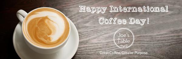 JoesTableCafe's tweet photo. Happy #NationalCoffeeDay! Learn how to make your morning coffee count: http://t.co/rkpYSvD5Gm #greatcoffee http://t.co/vjxgTuHS8Z
