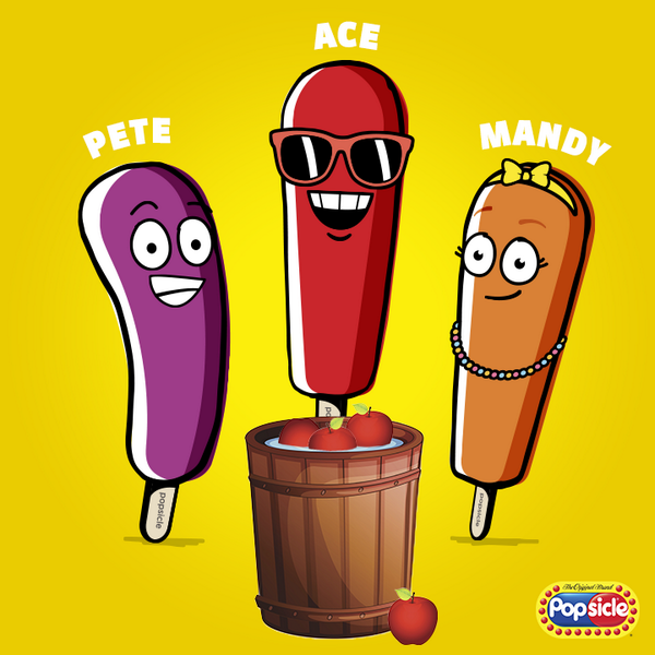 Popsicle's tweet photo. Keep the fall fun bobbin' along with the Popsicle® crew! Share your favorite fall activities with #PopsicleRules. http://t.co/4i4cMI6XNv