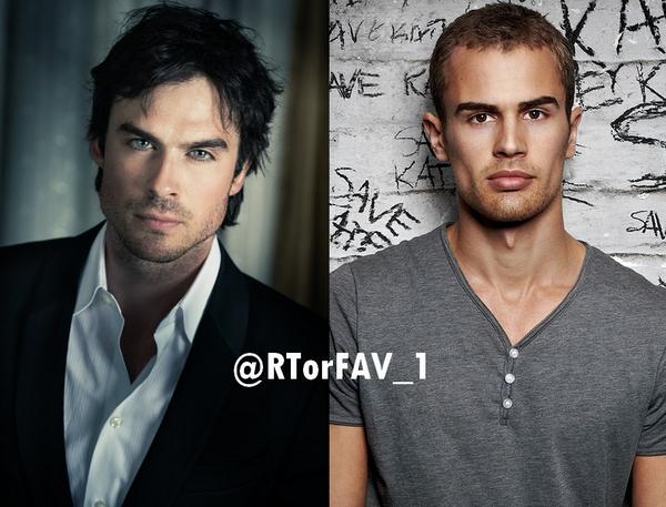 RTorFAV_1's tweet image. REQUESTED
RT for Ian Somerhalder 
FAV for Theo James