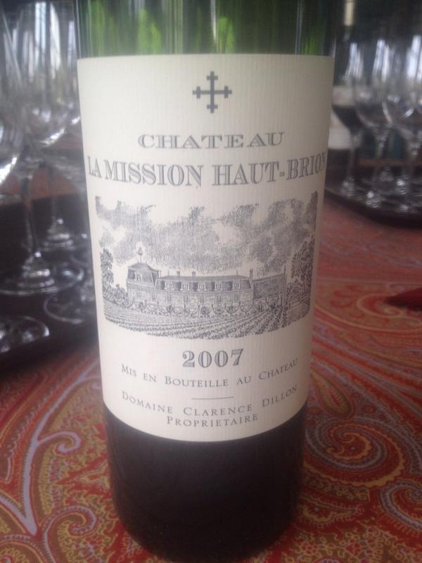 benfleurwine's tweet photo. And @HautBrion !
Particularly enjoyed #missionhautbrion 2007 http://t.co/afqhmBm3UW