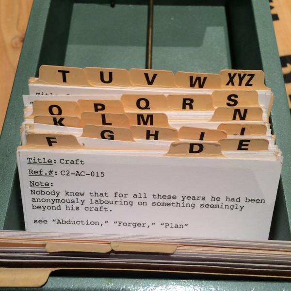 creativityctr's tweet image. Steven Nunoda's stellar "Amnesia Case" on view at the University of Calgary. #designinglibraries