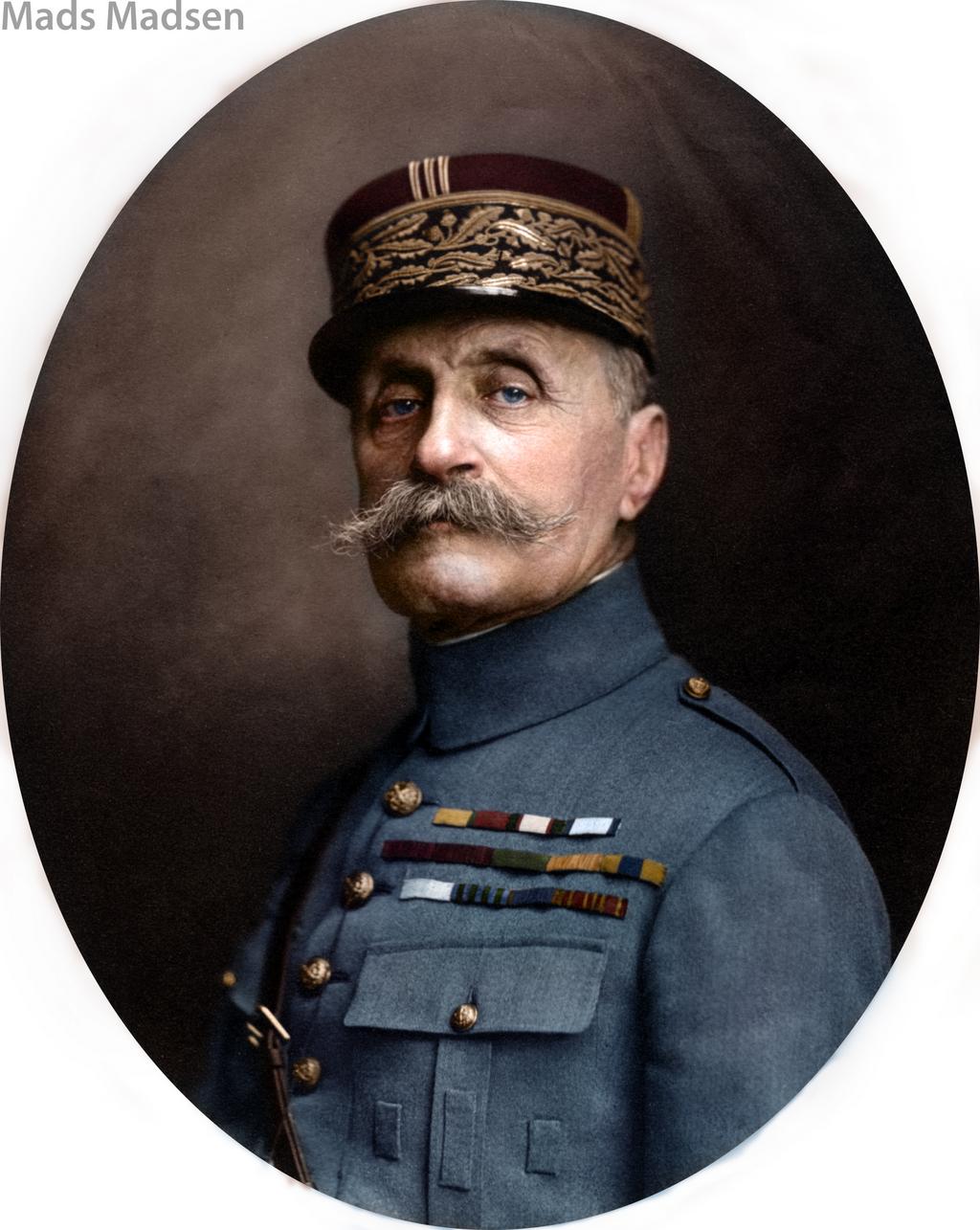 Stunning Image of Ferdinand Foch in 1921 