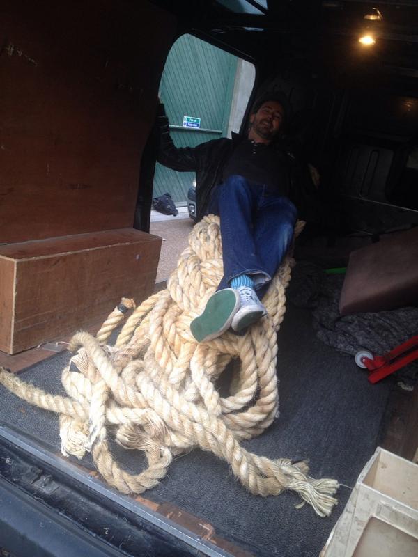 FloatArt's tweet photo. @McKenzieEthier killed myself bring it down taking the last ride @edgrayart #floatart2014 @DrAnandSaggar @dmengoli70 http://t.co/w6M2nRHT2S
