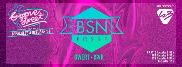 SORTEAMOS 2 ENTRADAS para el miércoles día 8 con <a href="/bsnposse/">🇵🇸 BSN Posse 🇵🇸</a> <a href="/QWERT90s/">QWERT •••♡</a> <a href="/iamISVK/">ISVK</a> en <a href="/La3Club/">La3 Club</a> .Follow&amp;RT @GrooveStreetVlc